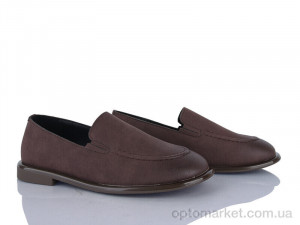 Туфлі жіночі L058-1 Loretta коричневий  оптом от Optomarket