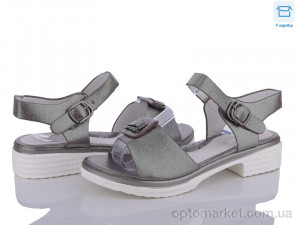 Босоніжки дитячі L0658-6-8 Lilin shoes графіт  оптом от Optomarket