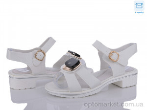 Босоніжки дитячі L0662-1-8 Lilin shoes білий  оптом от Optomarket