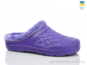 Галоші жіночі L08 фіолетовий Cross фіолетовий  оптом от Optomarket