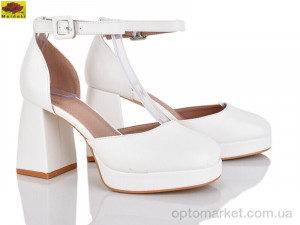 Туфлі жіночі L100-15 Mei De Li білий  оптом от Optomarket