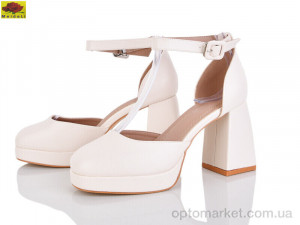 Туфлі жіночі L100-16 Mei De Li бежевий оптом от Optomarket