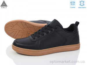 Кросівки чоловічі L100-4 шкіра піна Stilli чорний  оптом от Optomarket