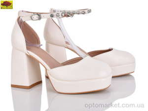 Туфлі жіночі L100-9 Mei De Li бежевий оптом от Optomarket