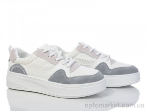 Кросівки жіночі L1064-2 L.B. білий  оптом от Optomarket