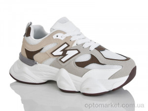 Кросівки жіночі L1108-8 L.B. бежевий  оптом от Optomarket