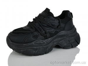 Кросівки жіночі L1120-2 L.B. чорний  оптом от Optomarket