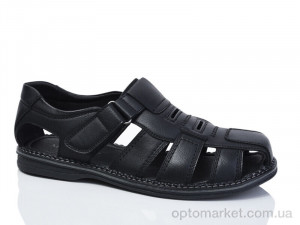 Сандалі чоловічі L1152 Meko Melo чорний  оптом от Optomarket