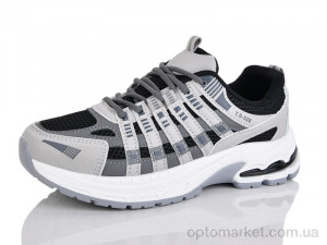 Кросівки жіночі L1202-3 L.B. сірий оптом от Optomarket