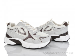 Кросівки жіночі L1203-3 L.B. бежевий  оптом от Optomarket