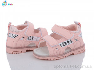 Босоніжки дитячі L123-5-1 bbt.kids рожевий  оптом от Optomarket