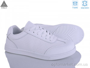 Кросівки чоловічі L130-1 шкіра Stilli білий  оптом от Optomarket
