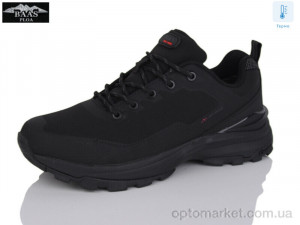 Кросівки жіночі L1887-11 термо Baas чорний  оптом от Optomarket