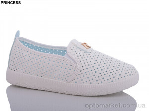 Сліпони жіночі L211 Princess білий оптом от Optomarket