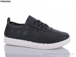 Кросівки жіночі L216 Princess чорний оптом от Optomarket