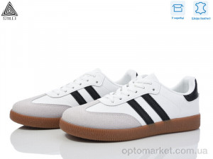 Кросівки жіночі L2410-12 шкіра Stilli білий оптом от Optomarket