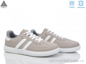 Кросівки жіночі L2410-16R шкіра Stilli сірий оптом от Optomarket