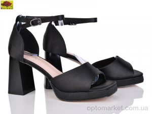 Босоніжки жіночі L256-12 Mei De Li чорний  оптом от Optomarket