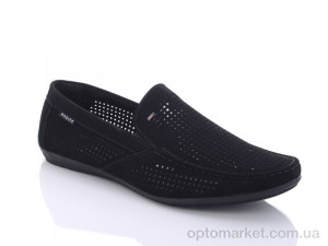 Мокасины мужчины L26-3A Nasite черный  оптом от Optomarket