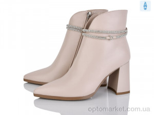 Черевики жіночі L372-8E Lino Marano бежевий  оптом от Optomarket