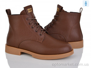 Черевики жіночі L389-23E Lino Marano коричневий  оптом от Optomarket