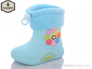 Чоботи з піни дитячі L40-20 PALIAMENT блакитний  оптом от Optomarket