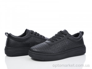 Кросівки жіночі L558-4 L.B. чорний  оптом от Optomarket