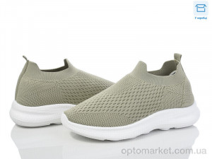 Кросівки жіночі L58-4 піна Moli зелений оптом от Optomarket