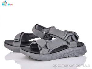 Босоніжки дитячі L601-3-9 BBT сірий оптом от Optomarket