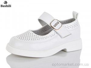Туфлі дитячі L6512-1 Башили білий оптом от Optomarket