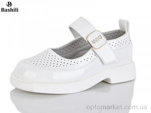 Туфлі дитячі L6513-1 Башили білий оптом от Optomarket