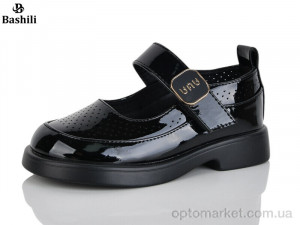 Туфлі дитячі L6513-2 Башили чорний оптом от Optomarket