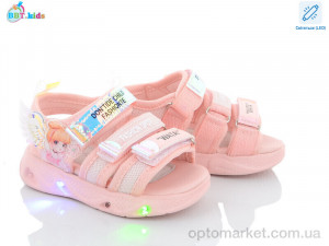 Босоніжки дитячі L6520-1 LED bbt.kids рожевий  оптом от Optomarket