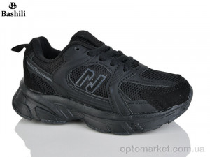 Кросівки дитячі L6530-22 Башили чорний оптом от Optomarket