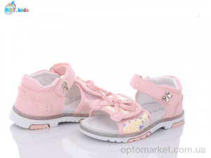 Босоніжки дитячі L6551-1 bbt.kids рожевий  оптом от Optomarket