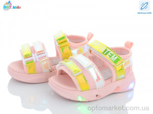 Босоніжки дитячі L6566-3 LED bbt.kids рожевий  оптом от Optomarket