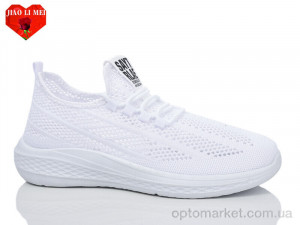 Кросівки чоловічі L69-2 Jiao Li Mei білий  оптом от Optomarket
