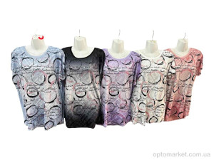 Футболка жіночі Л881 mix Sport style мікс  оптом от Optomarket