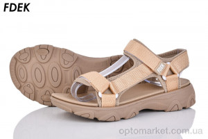 Босоніжки унісекс L9230-5 Fdek коричневий  оптом от Optomarket