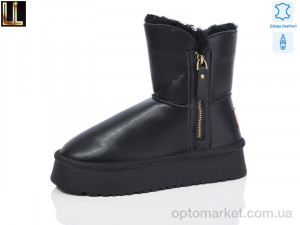 Уги жіночі L950-1 Lilin чорний  оптом от Optomarket