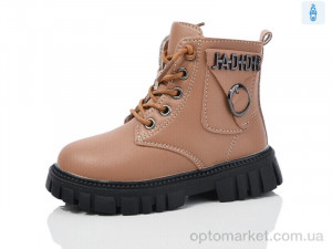 Черевики дитячі L982-2 ASHIGULI коричневий  оптом от Optomarket