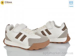 Кросівки дитячі LC1180-4 Clibee бежевий  оптом от Optomarket