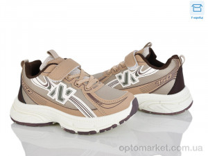 Кросівки дитячі LC1188-6 Clibee коричневий  оптом от Optomarket