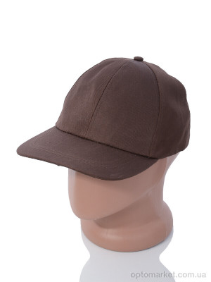 Кепка чоловічі LG011-5 brown RuBi коричневий  оптом от Optomarket