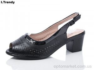 Босоніжки жіночі LH13-1 Trendy чорний  оптом от Optomarket