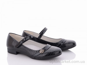 Туфли детские LL-A120-1 Lilin shoes черный  оптом от Optomarket