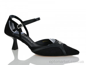 Туфлі жіночі LL1915-2 Egga чорний оптом от Optomarket