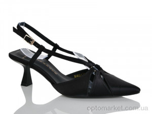 Туфлі жіночі LL1973-1 Egga чорний оптом от Optomarket