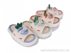 Капці жіночі LM1 mix Lion-Lu бежевий  оптом от Optomarket