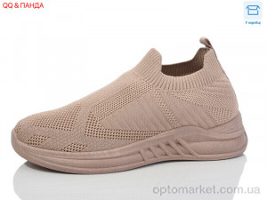 Кросівки жіночі LMZ2024-12-6 Aba бежевий  оптом от Optomarket